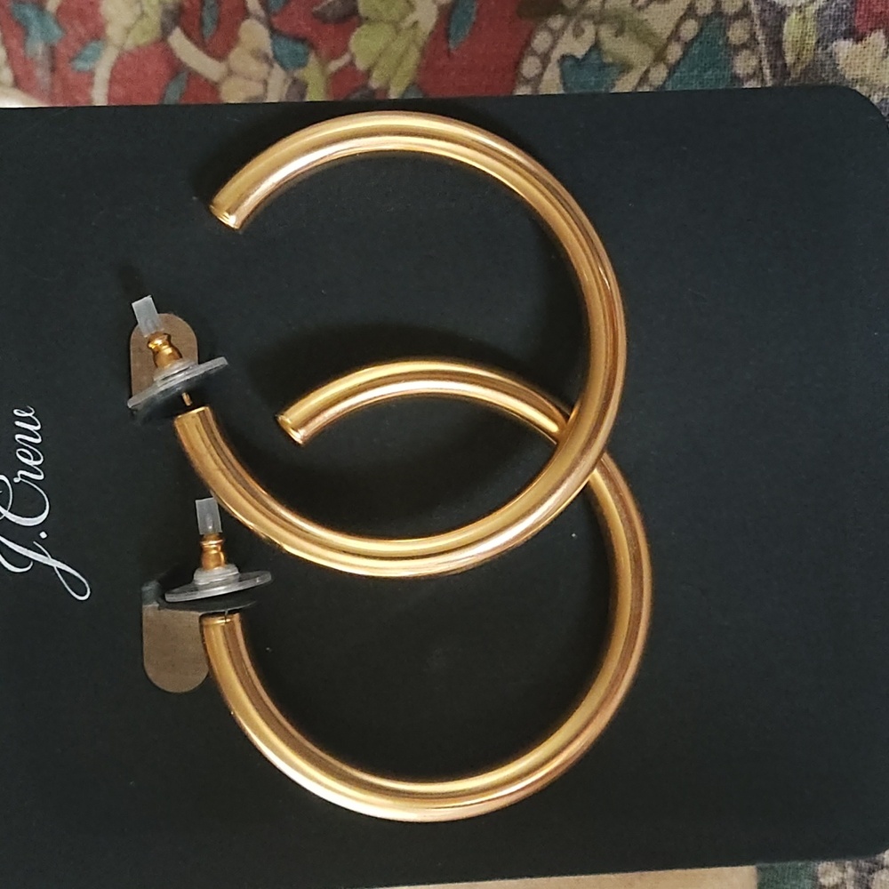 J.crew hoop earrings